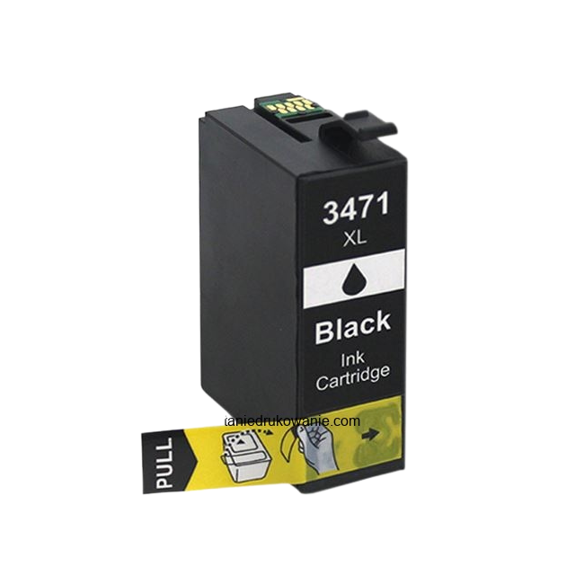 Tusz T3471 BLACK do drukarek EPSON WorkForce Pro WF-3725DWF / WF-3720DWF - zamiennik